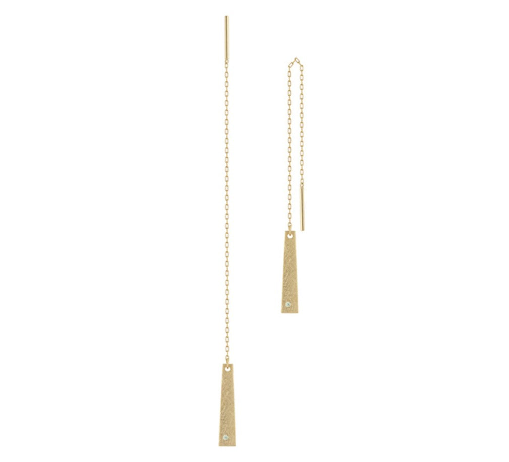Diamond Threader Earrings E3116