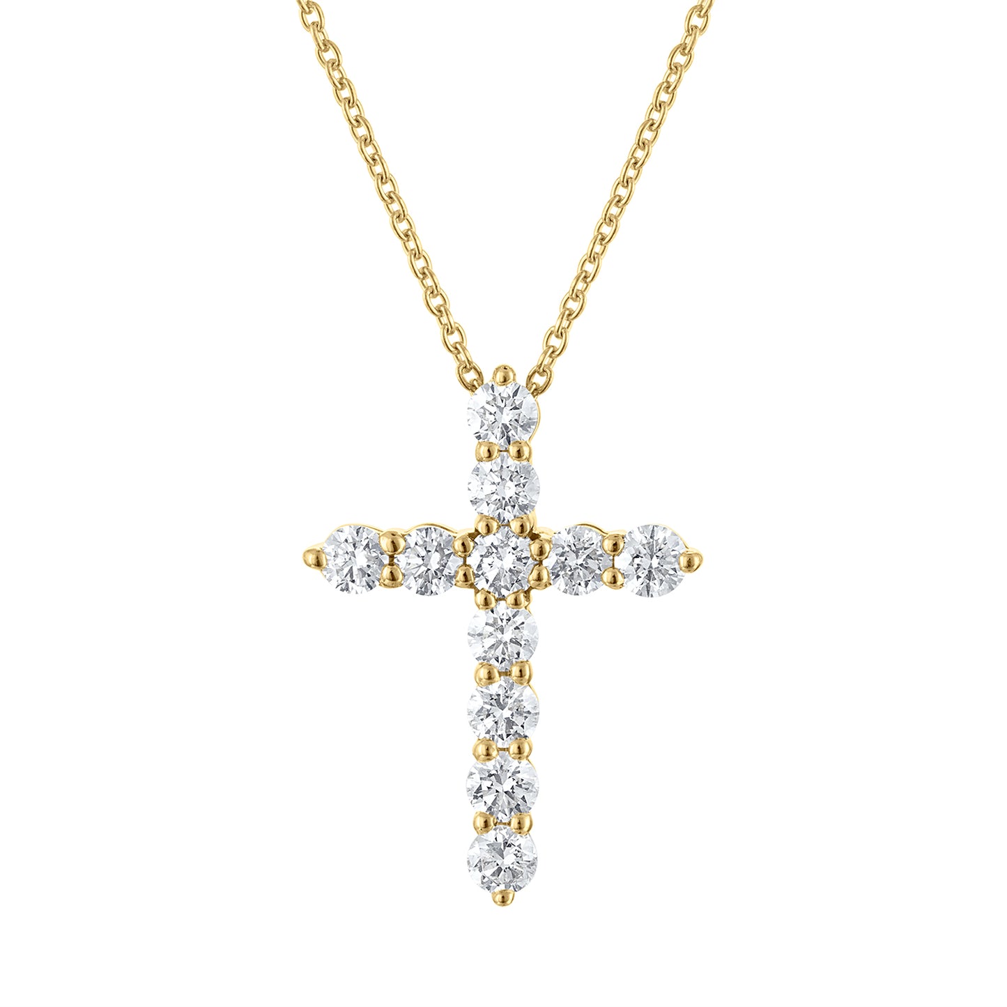 Diamond Cross Pendant P5119
