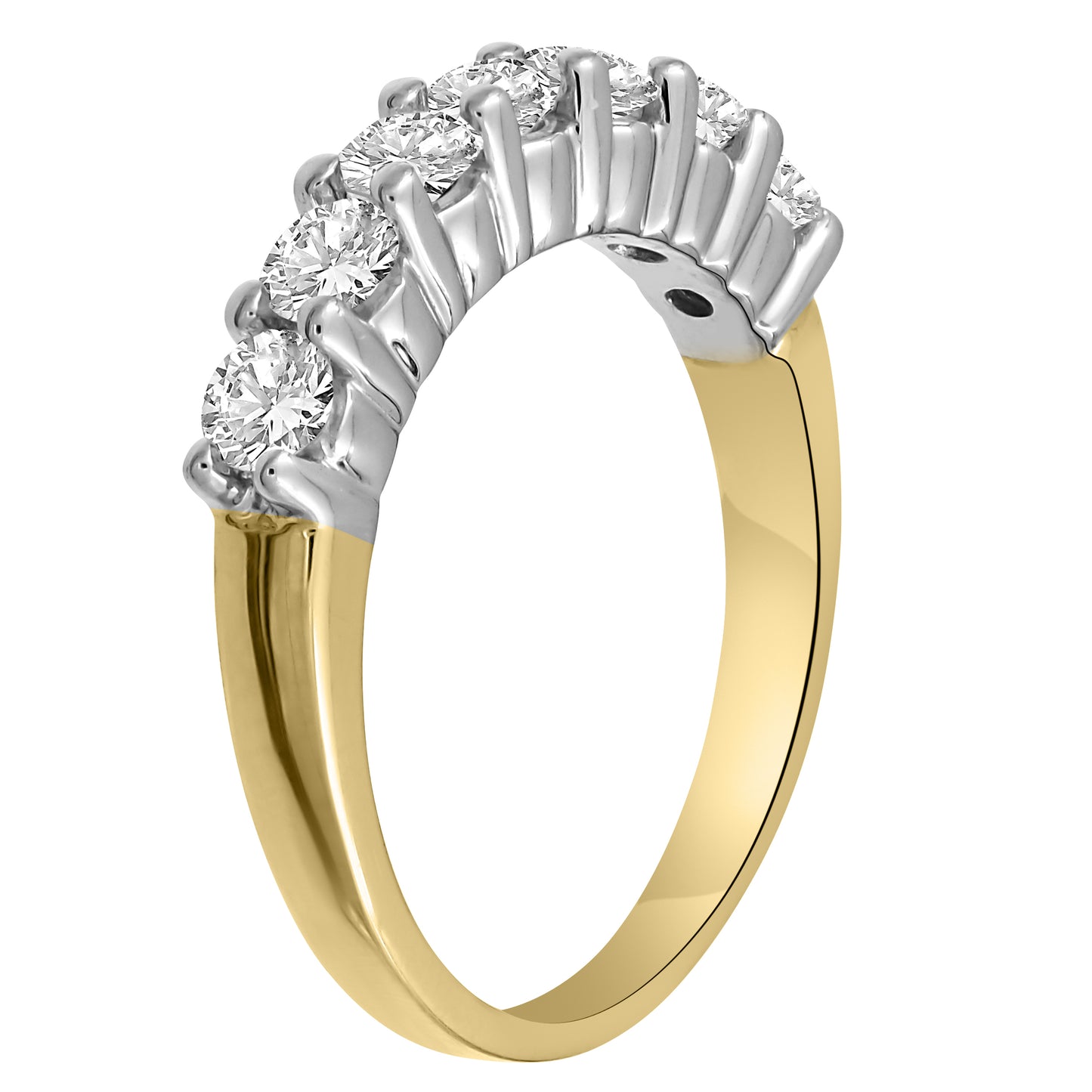 7 Stones Basket Ring R6011