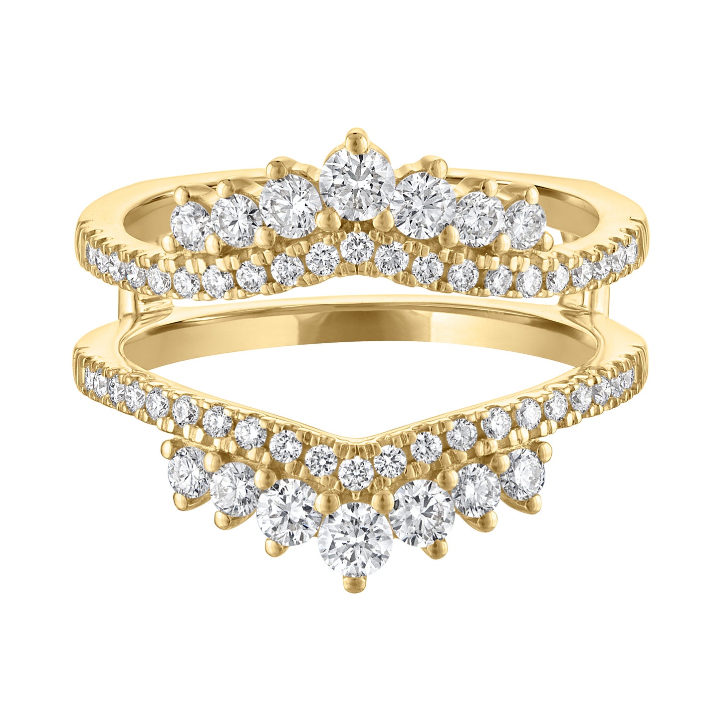 Double Tiara Guard Band R6252