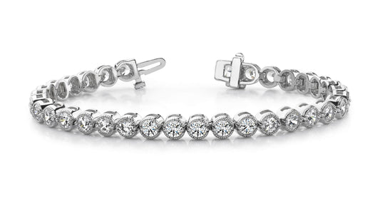 Miligrain Tennis Bracelet B2020