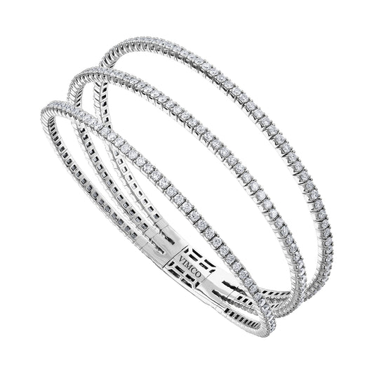 Triple-Band Flexible Bangle  BG1023