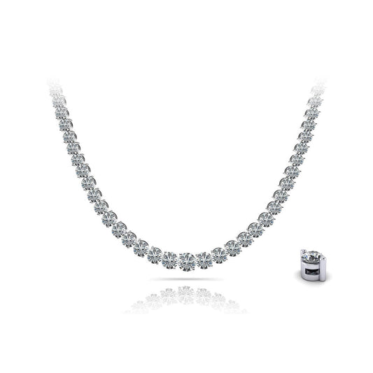 Riviera Necklace 2-Prongs Setting NR4002