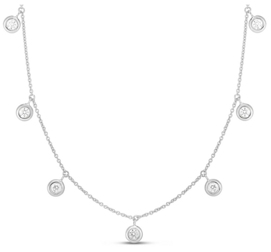 Floating Diamonds Necklace NR4025