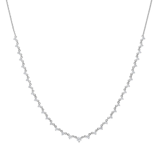Diamond Fringe Necklace NR4045