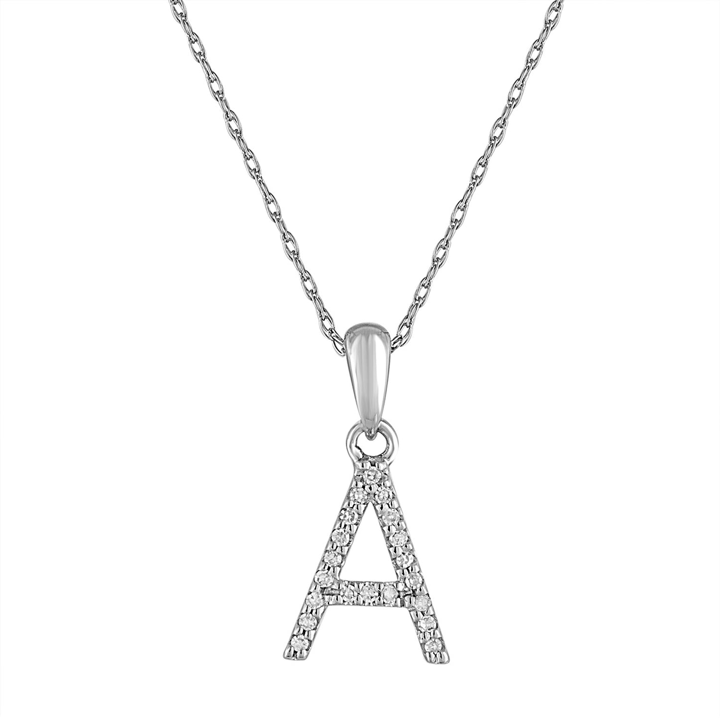 Alphabet Necklace A