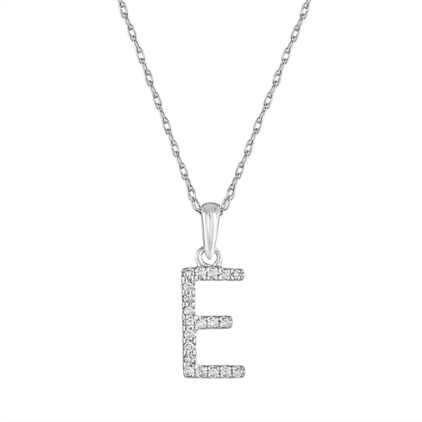 Alphabet Necklace E