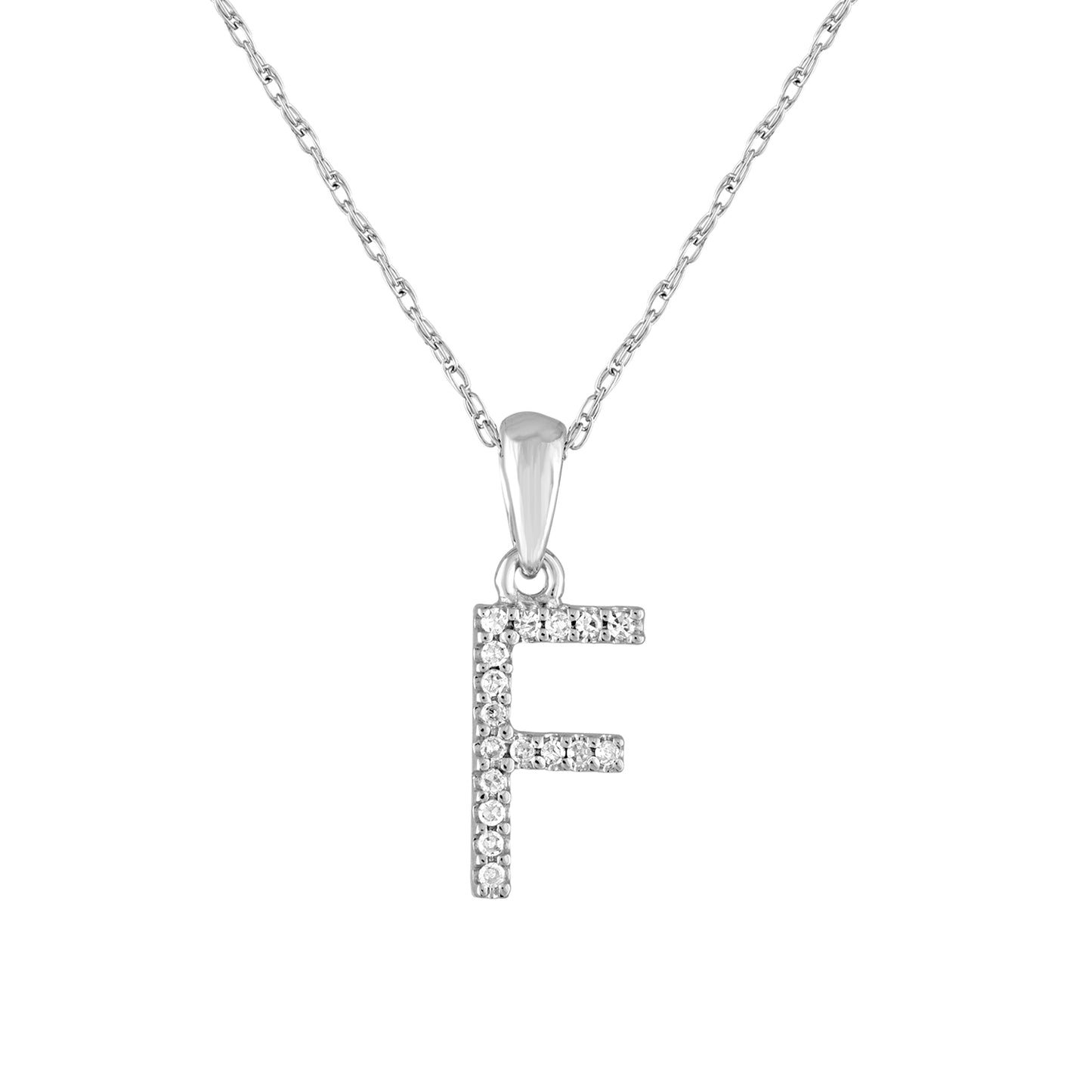 Alphabet Necklace F