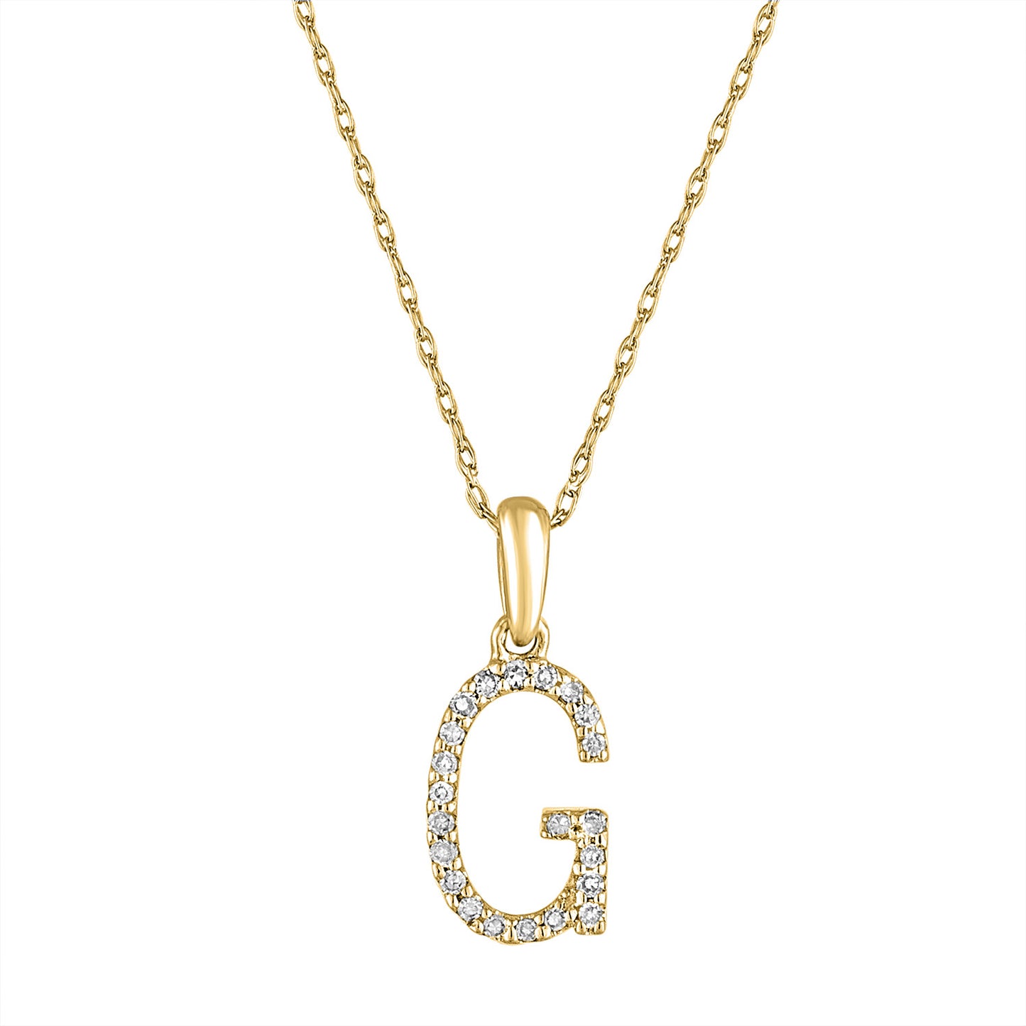 Alphabet Necklace G