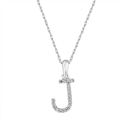 Alphabet Necklace J