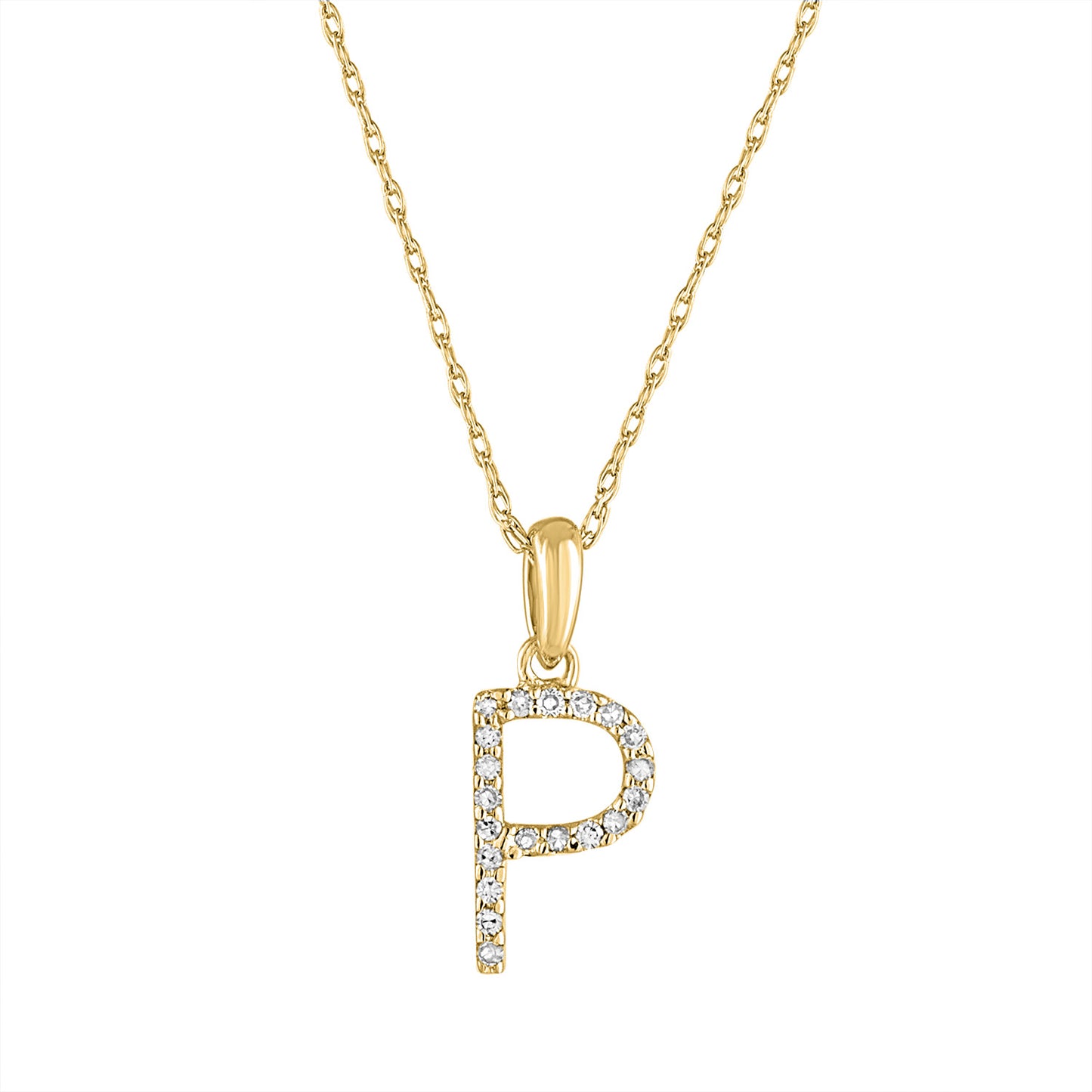 Alphabet Necklace P