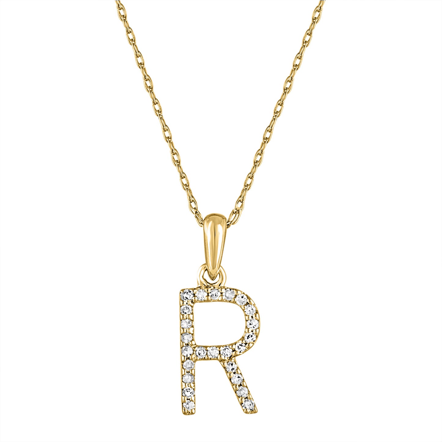 Alphabet Necklace R