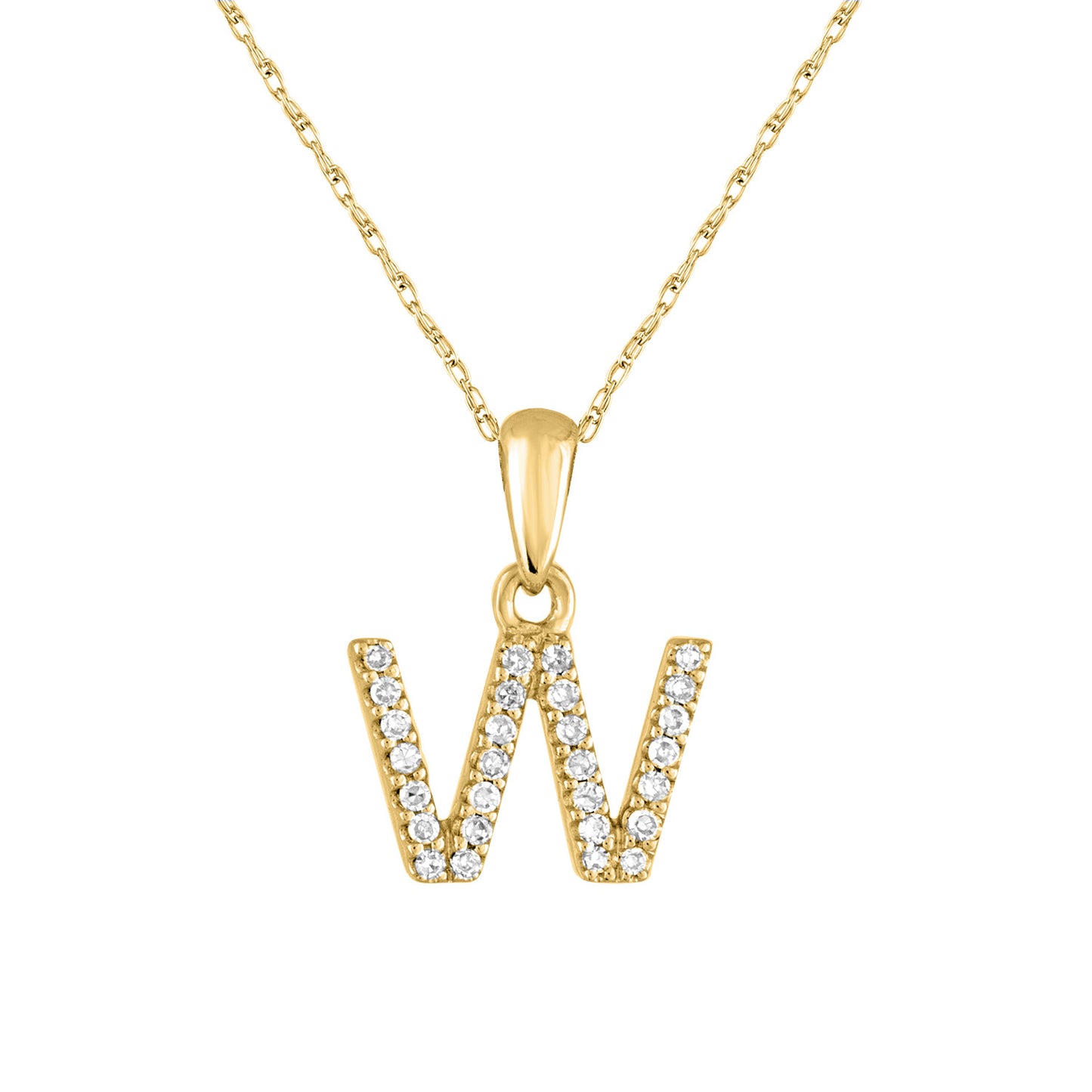 Alphabet Necklace W