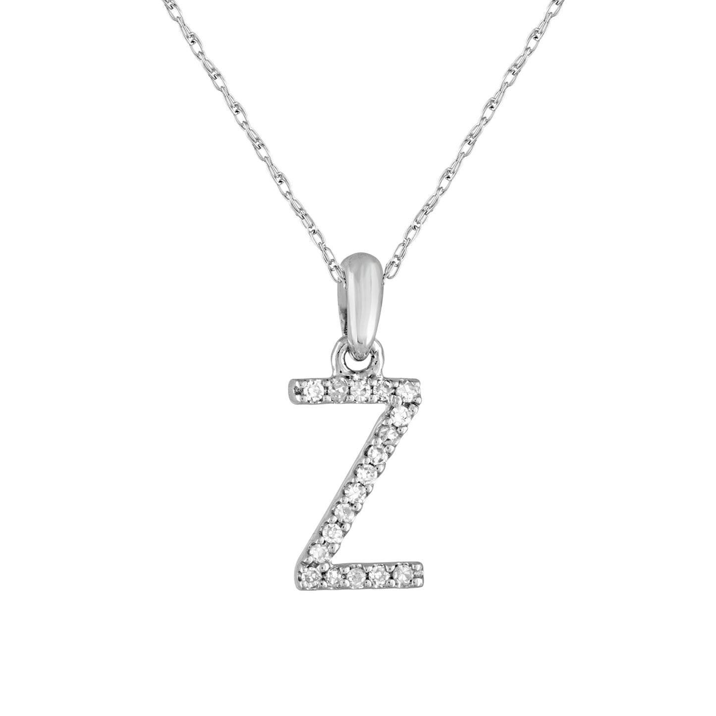 Alphabet Necklace Z