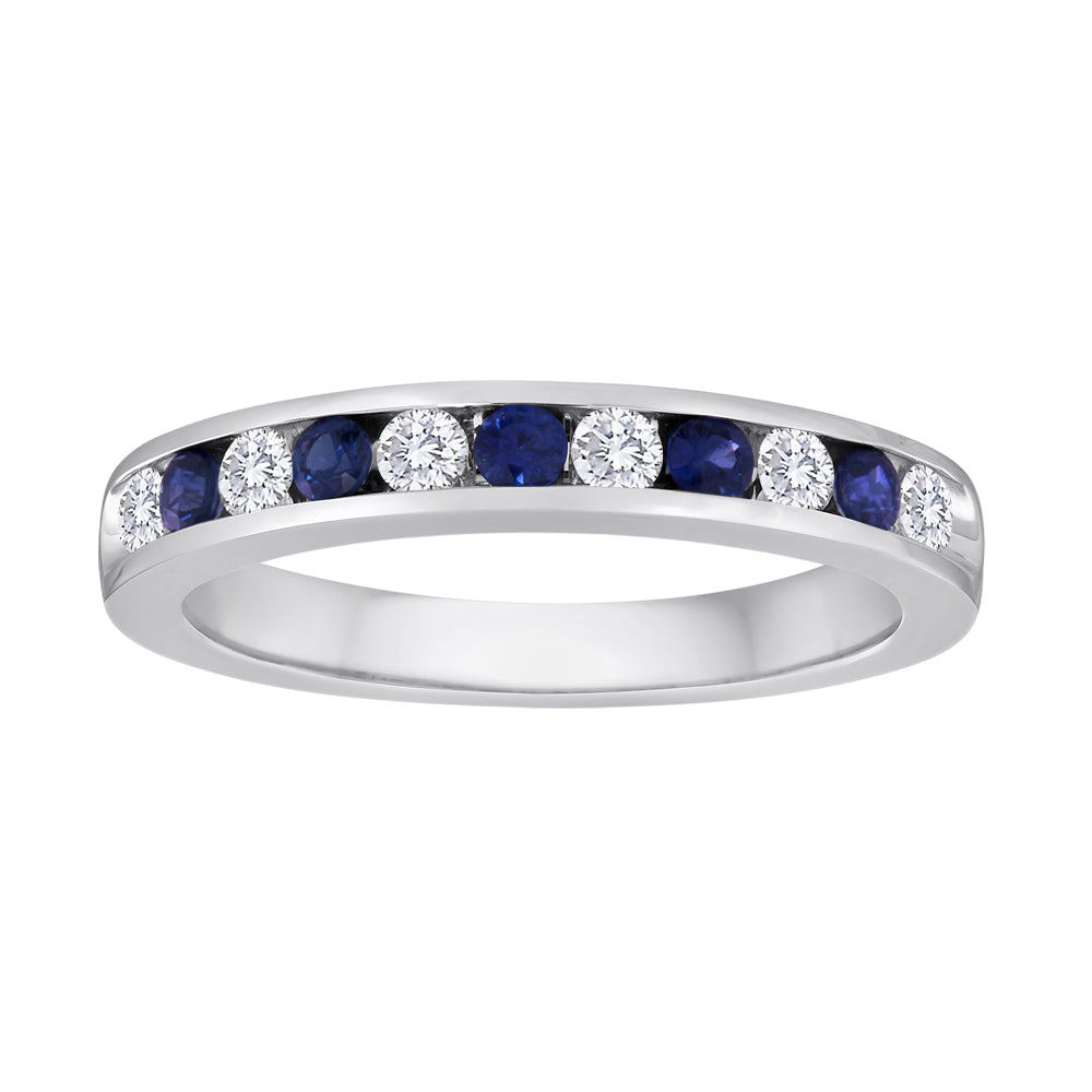 Sapphire Anniversary Band R6004