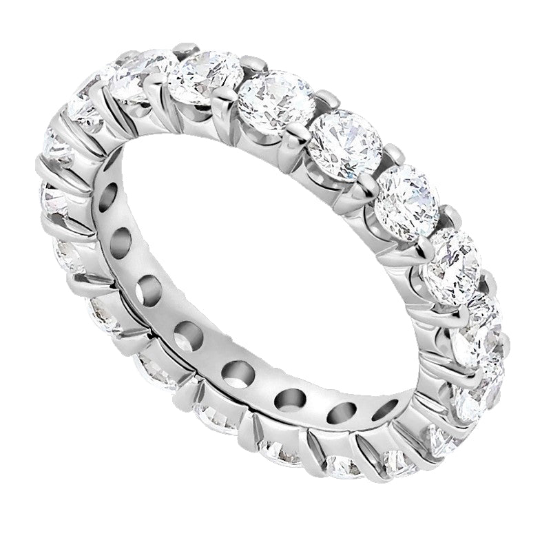 Shared-Prong Set Diamond Eternity Band R6062