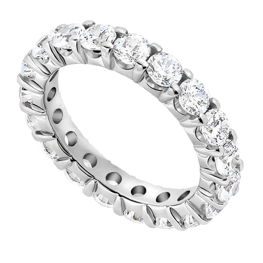 Shared-Prong Set Diamond Eternity Band R6062