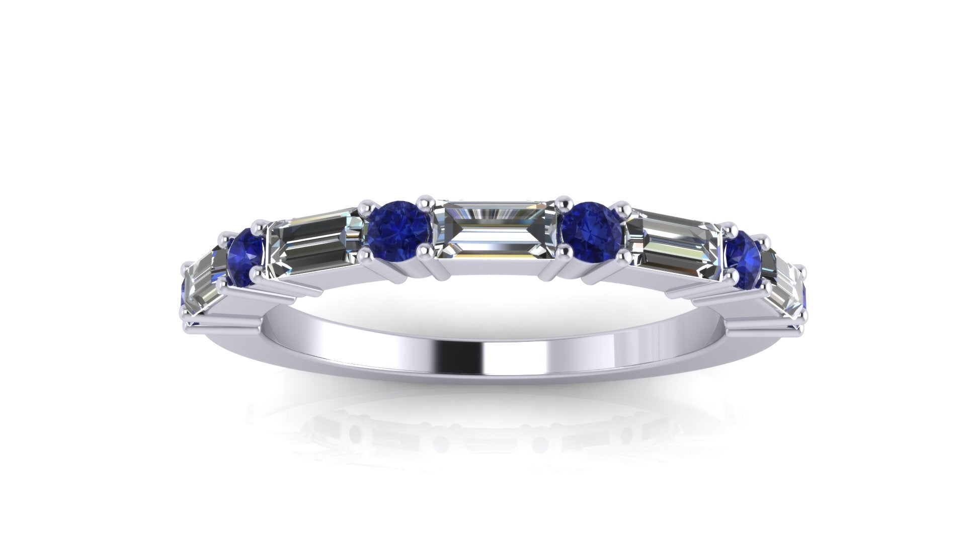 Vimco Color Color Stones & Diamond Band R6178 – Vimco Diamond Corp.