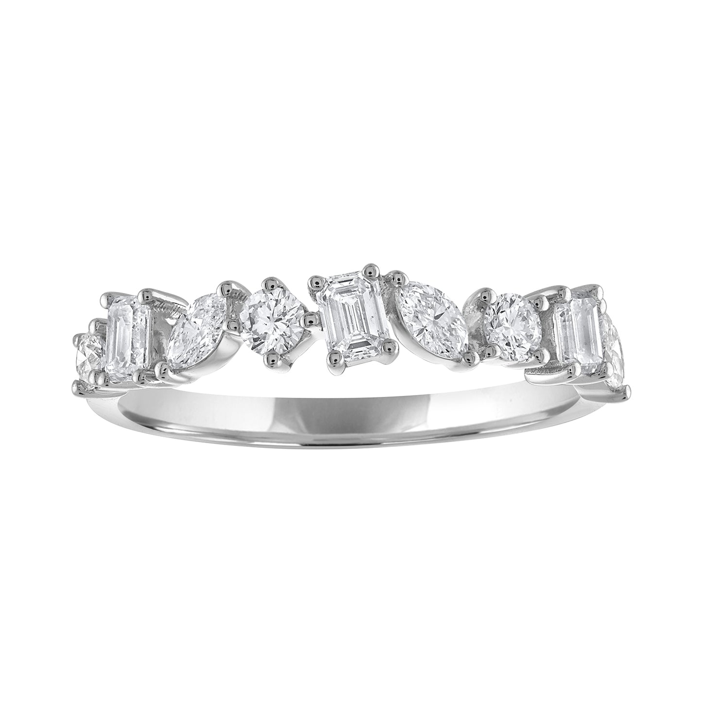 Mixed Fancy-Shape Diamond Band R6203