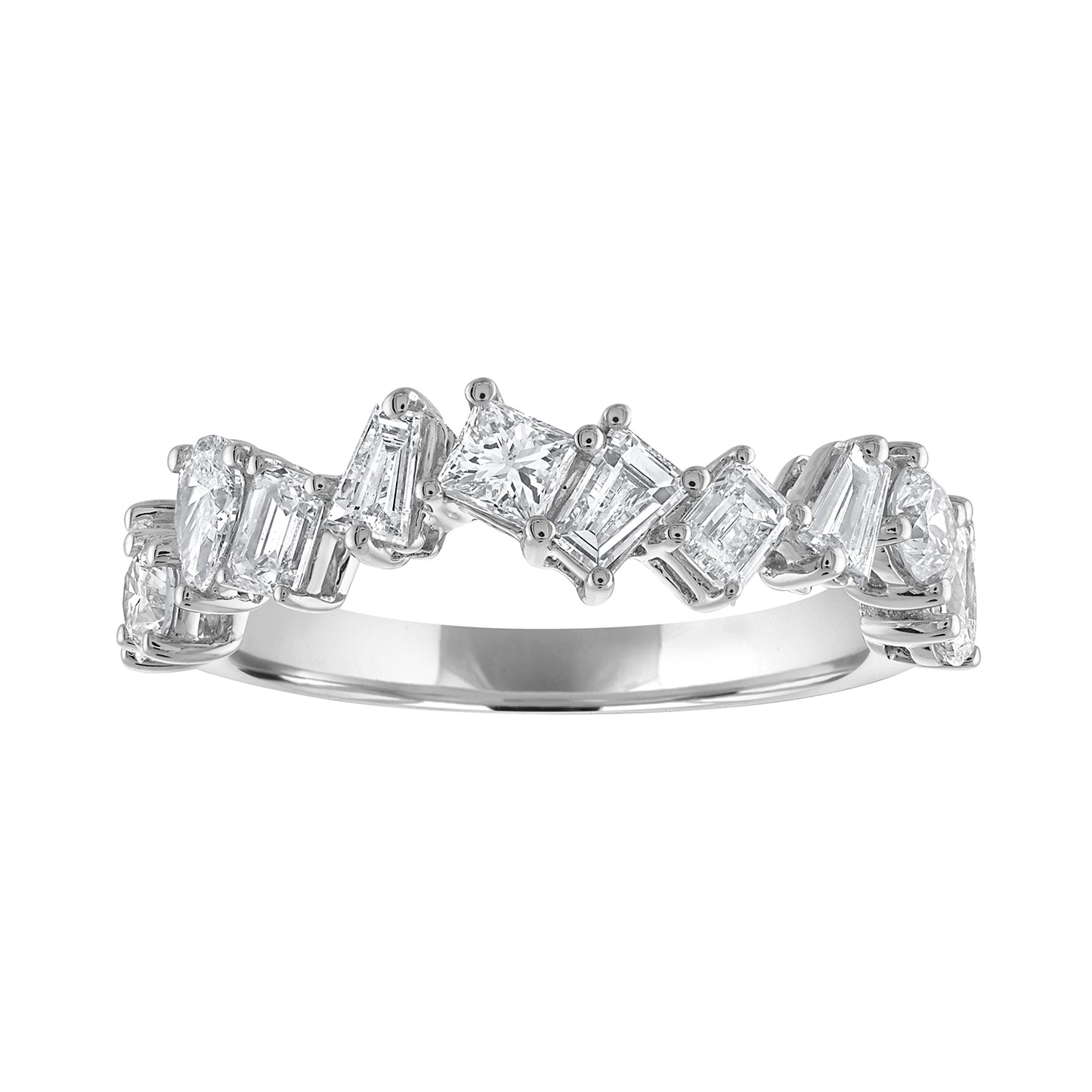 Mixed Fancy-Shape Diamond Band R6204