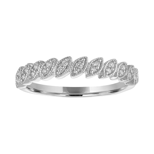 Milgrain Marquise Motif Diamond Band R6245