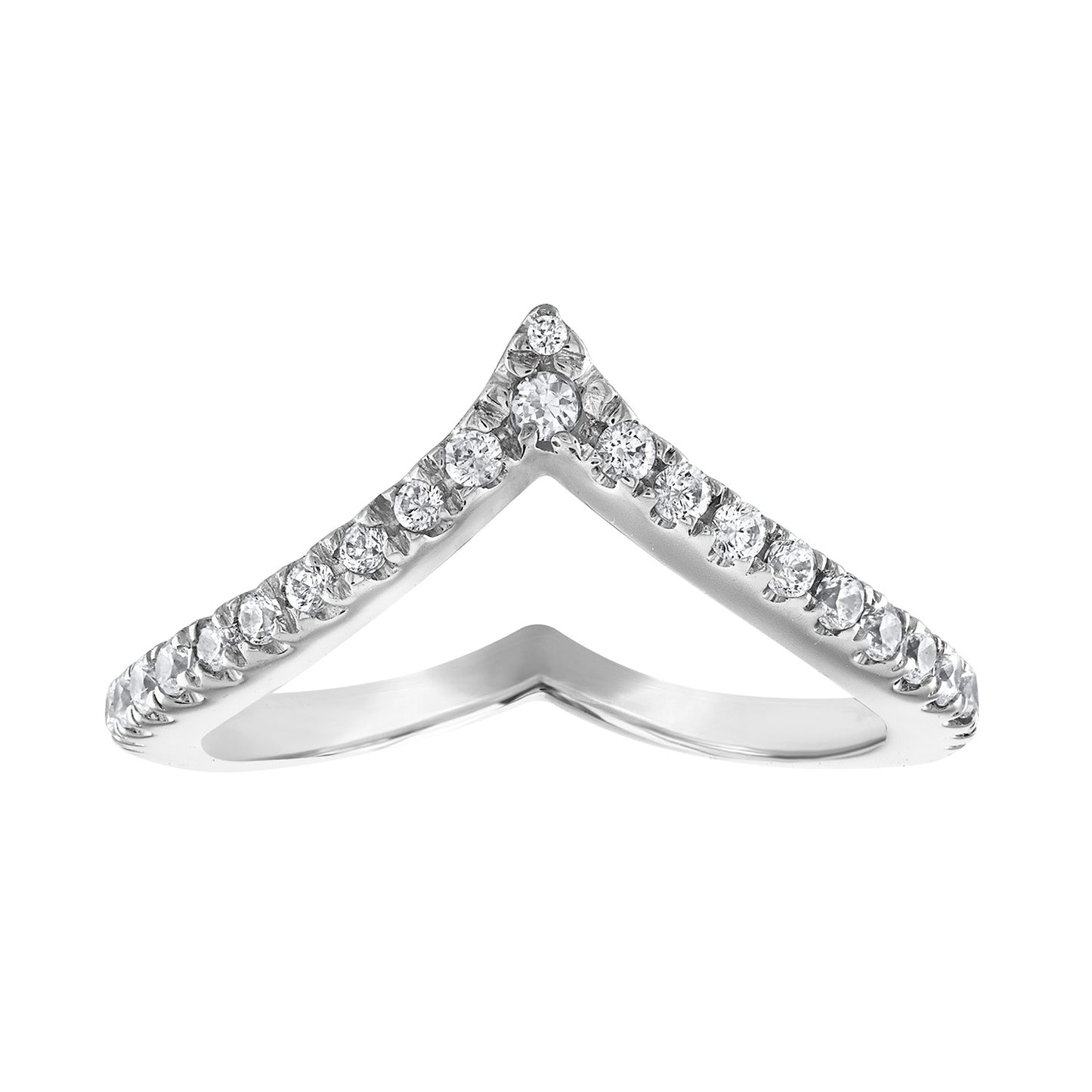 Chevron Diamond Band RB6113