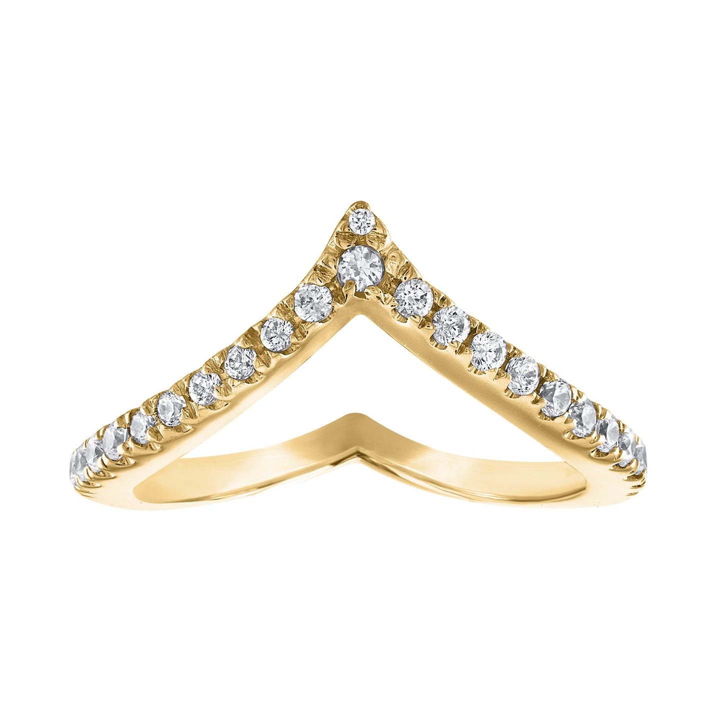 Chevron Diamond Band RB6113