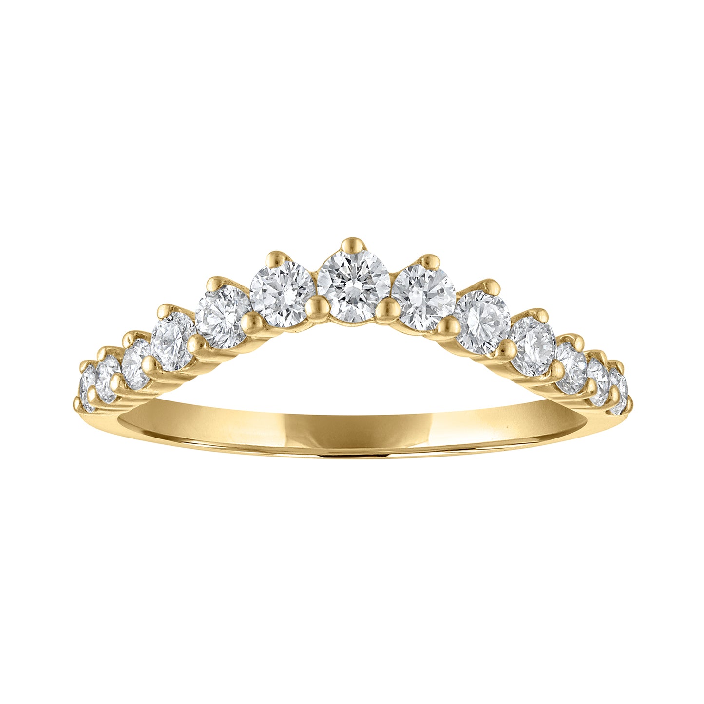 Graduated Tiara Diamond Band RB6229