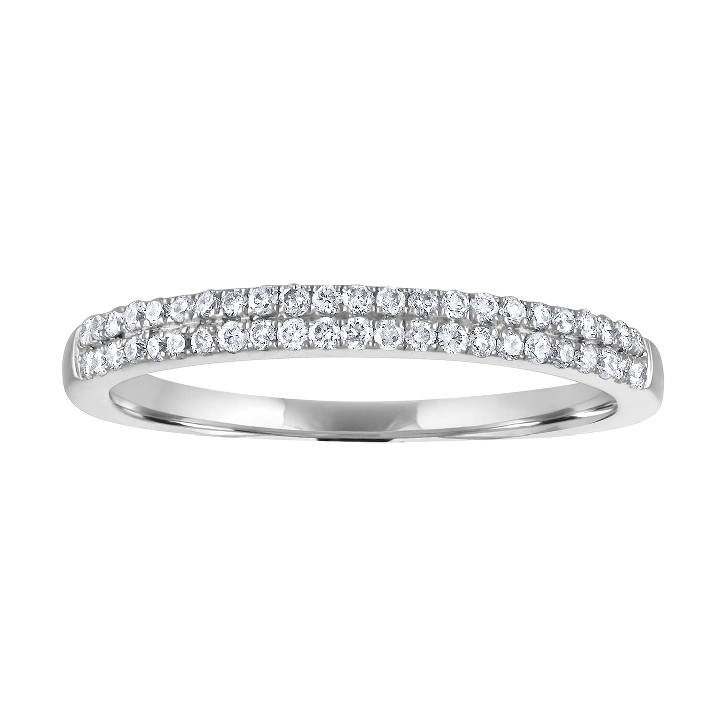 Double Row Diamond Band RB8036