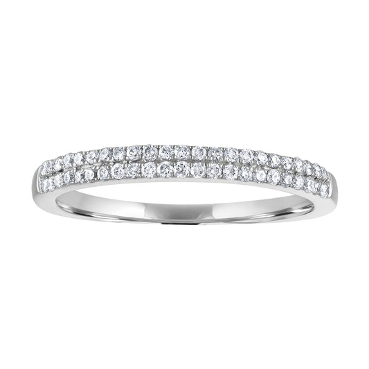 Double Row Diamond Band RB8036